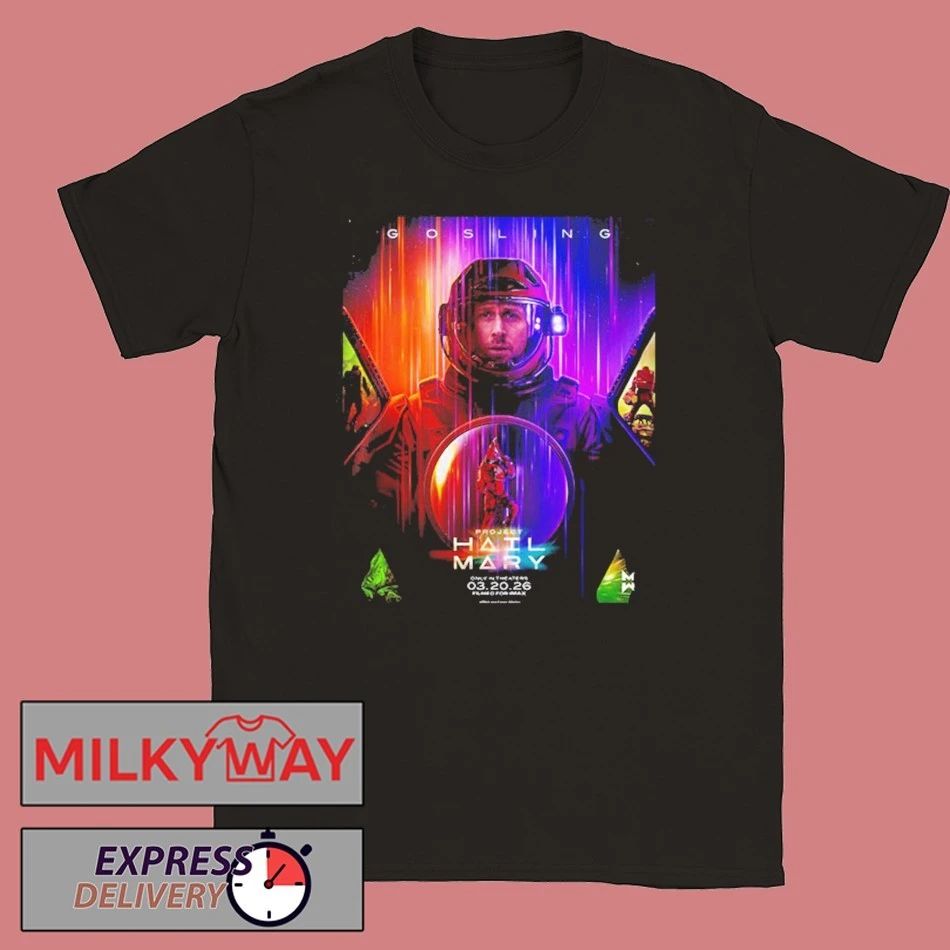 Project Hail Mary In Theaters On March 20 2026 Starring Ryan Gosling shirt