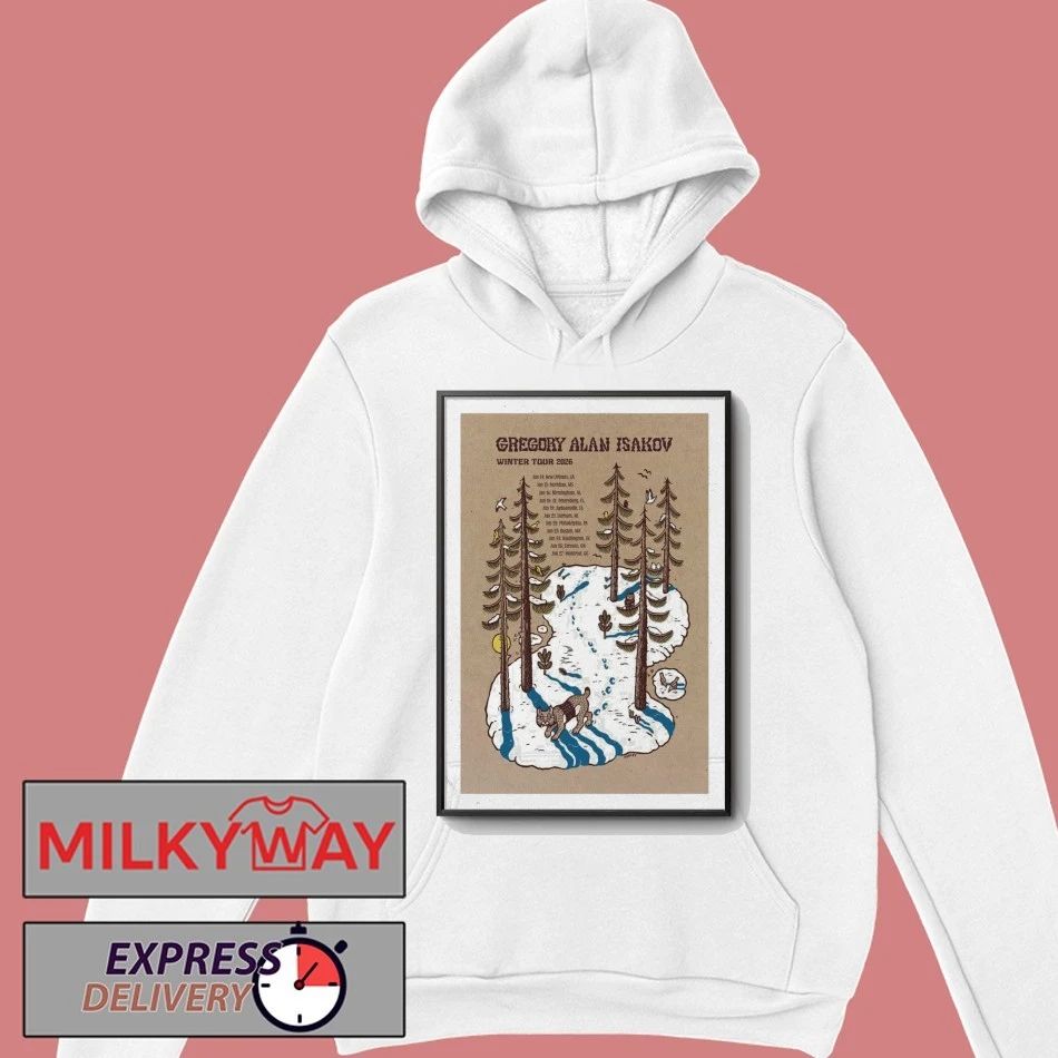 Gregory Alan Isakov Winter Tour 26 Limit Poster shirt