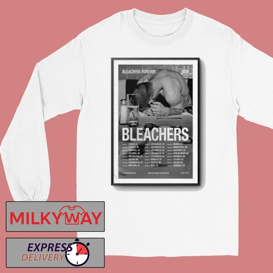 Bleachers Band Forever Tour 2026 Poster shirt