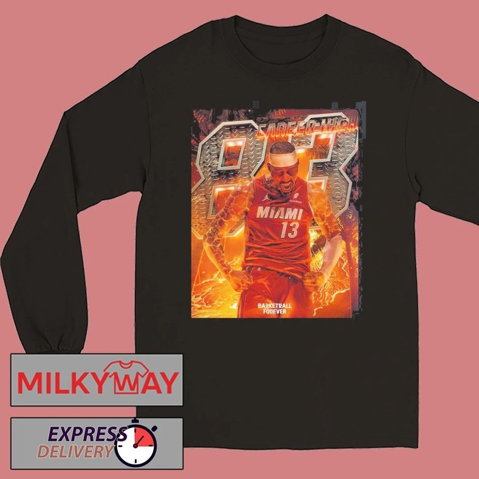 Bam Adebayo Miami Heat Goes Nuclear 83 Career High Second Most Points In NBA History T-Shirt