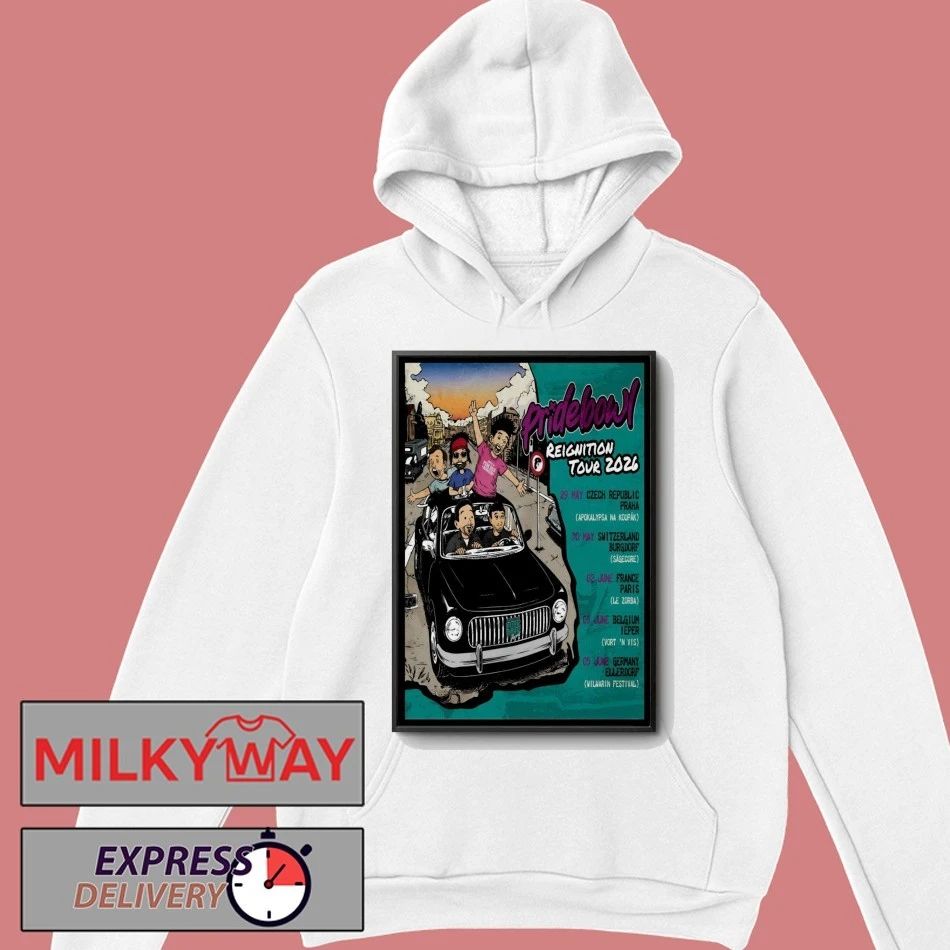 Pridebowl European Tour 2026 Poster shirt