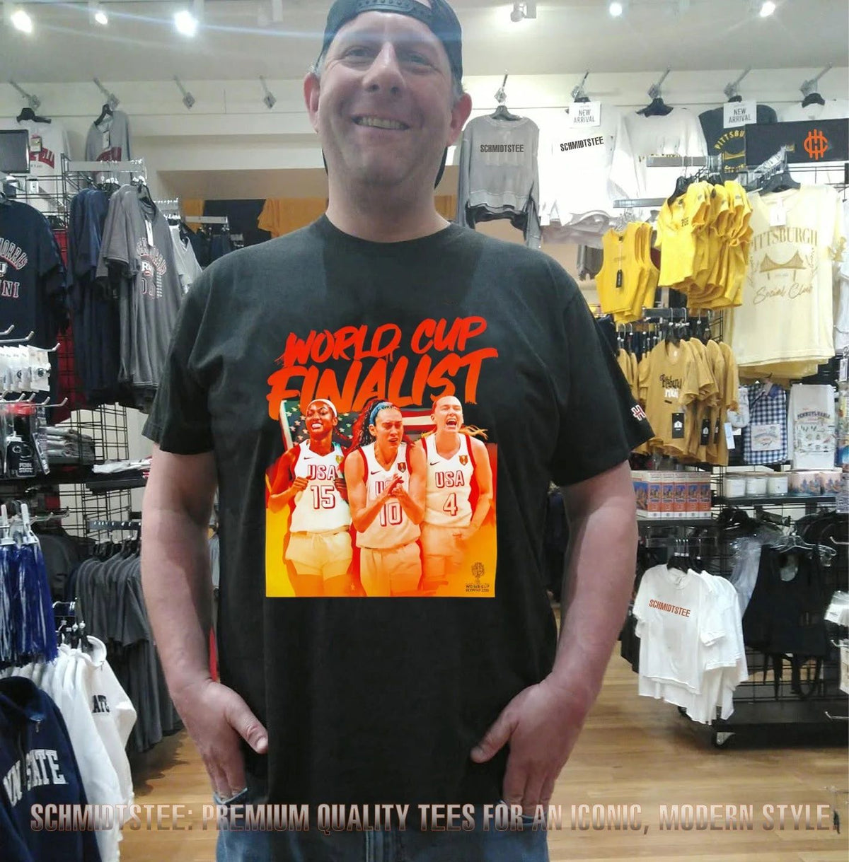 Team USA Women’s Basketball FIBA World Cup Finals 2026 shirt