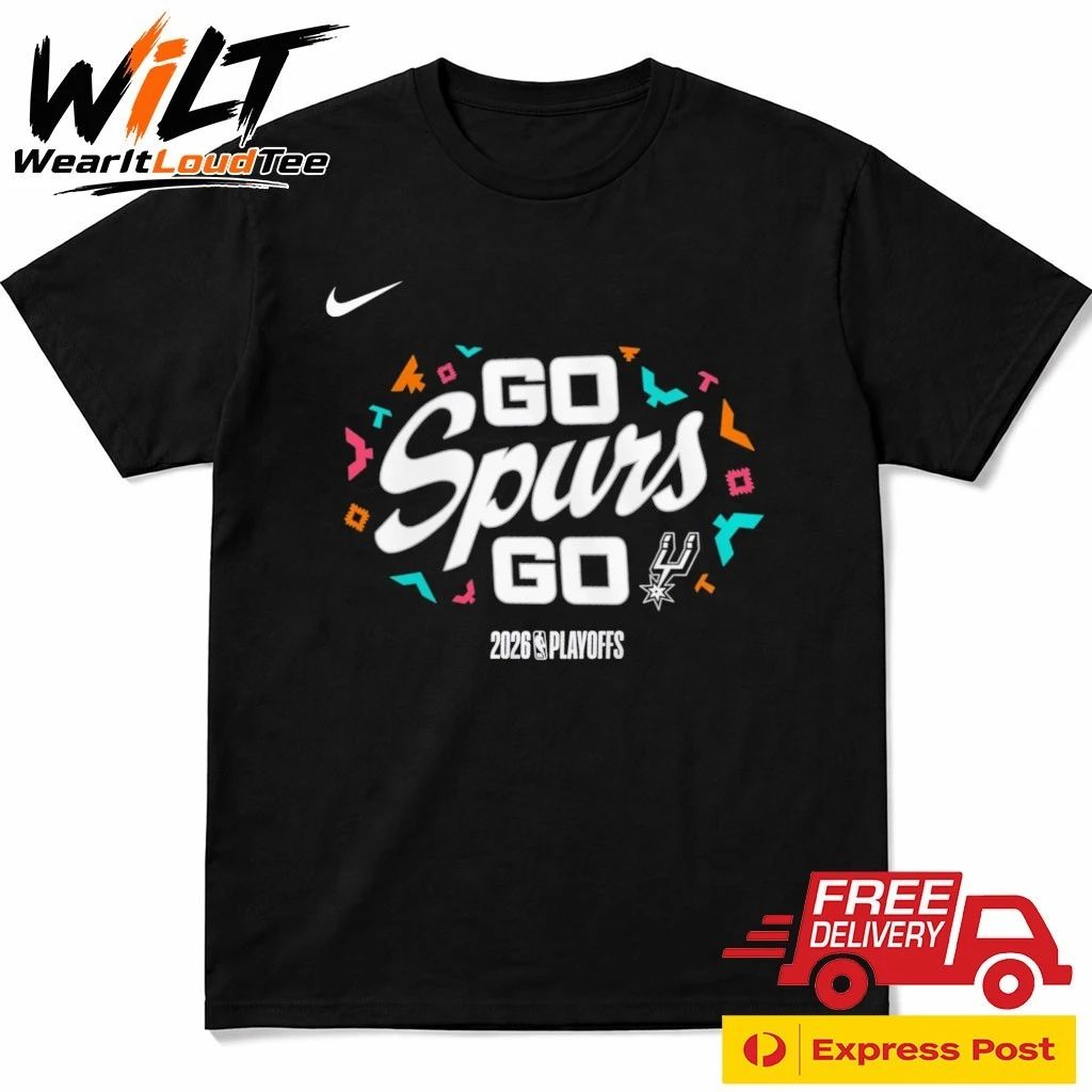 Go Spurs Go San Antonio Spurs 2026 NBA Playoffs Shirt