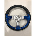 12.5″ High Gloss Blue Perforated Performance Wheel