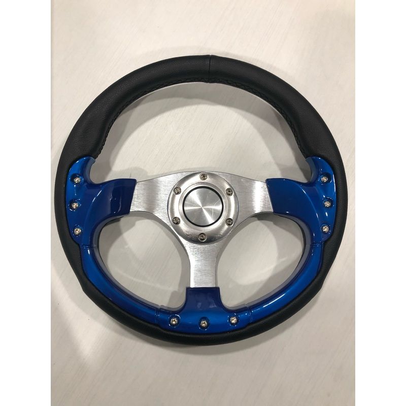 12.5″ High Gloss Blue Perforated Performance Wheel
