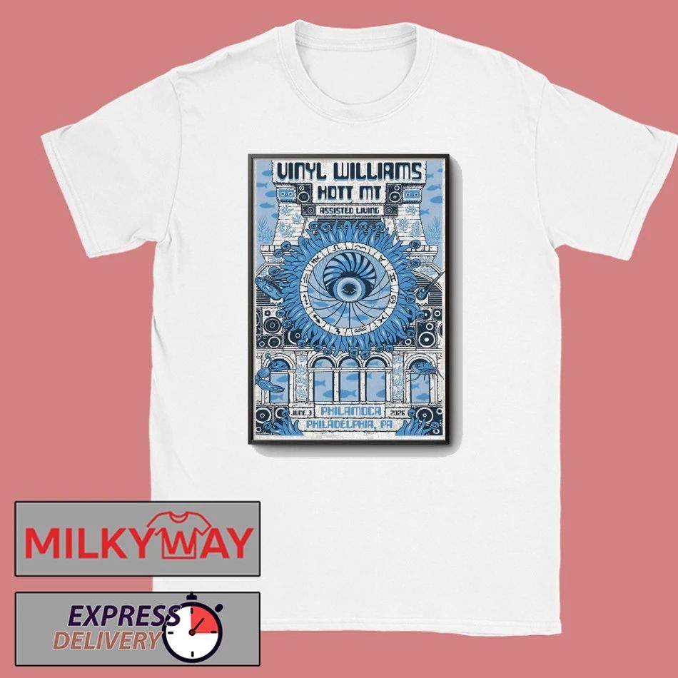 Vinyl Williams Philadelphia Tour On Jun 3 2026 Poster shirt