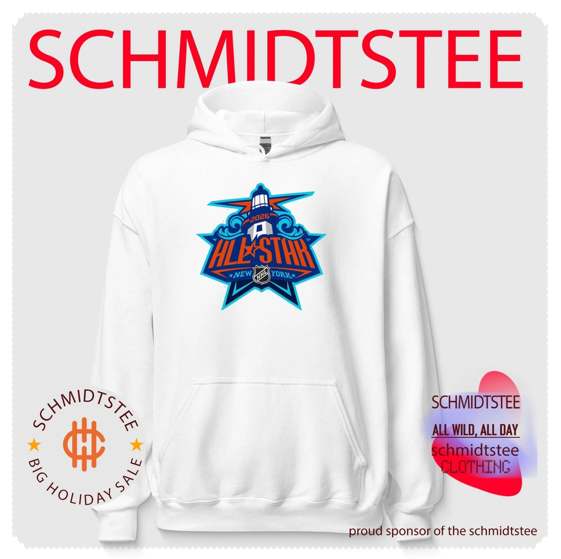 NHL 2026 All Star New York logo shirt