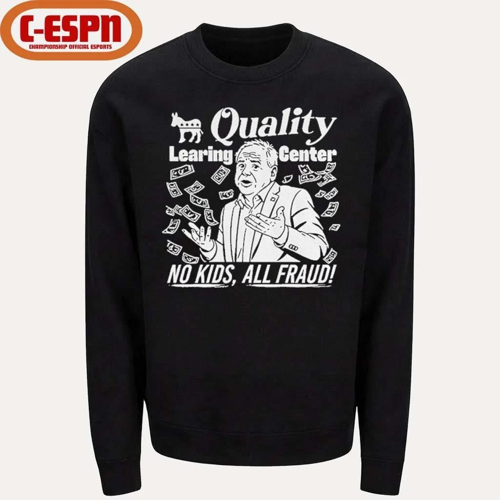 Tim Walz quality learning center no kids all fraud shirt