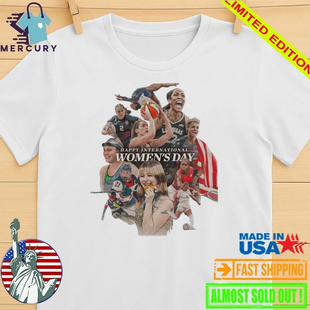 Happy International Women’s Day 2026 Team USA Shirt