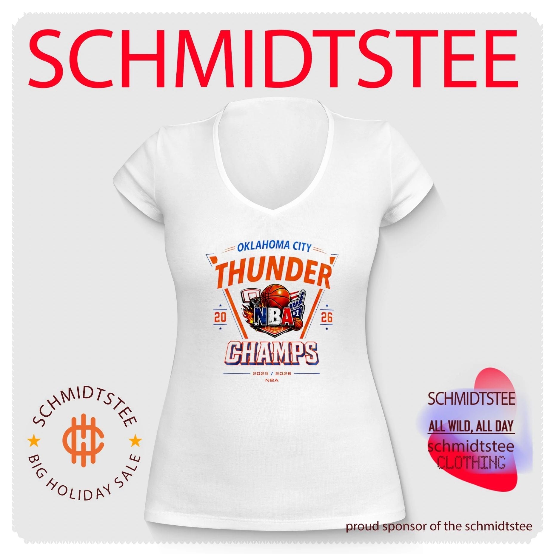 OKC Thunder 2026 Western Champions Basketball shirt