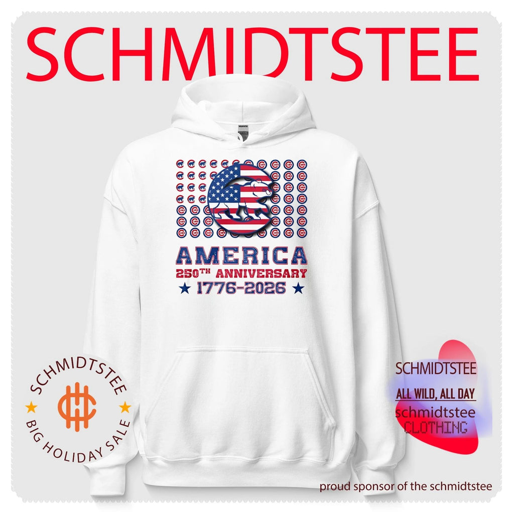 Chicago Cubs America 250th anniversary 1776 2026 graphic shirt