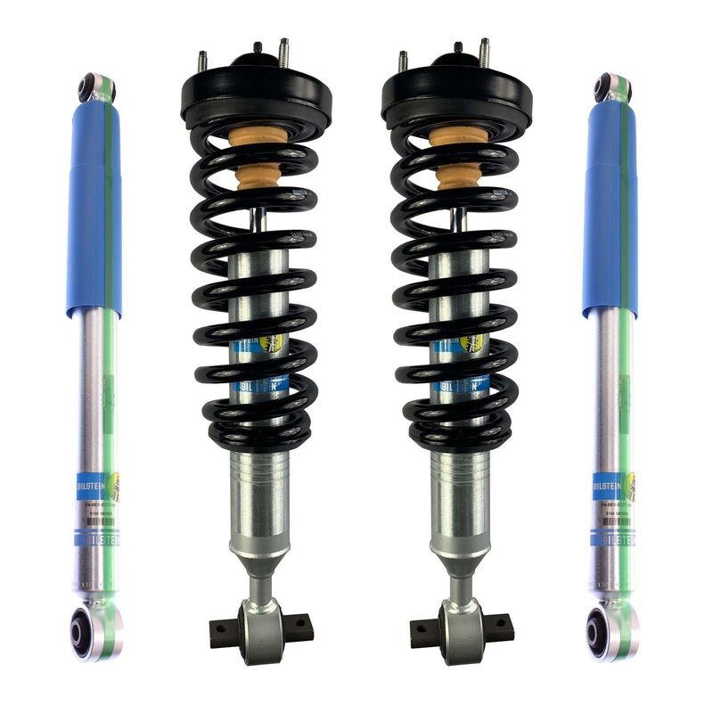 Bilstein 6112 Assembled & 5100/5160 Shocks Set for 2007-2013 GMC Sierra 1500 4WD V8