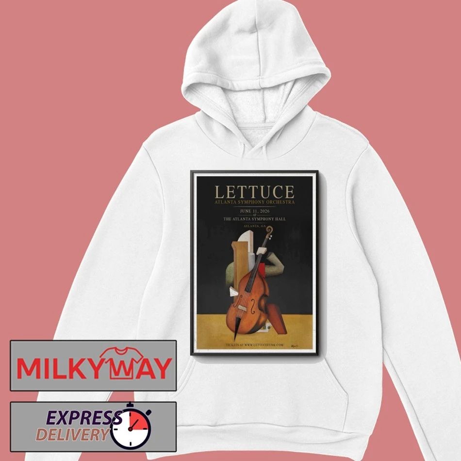 Poster TOUR LETTUCE Atlanta, GA Tour June 11 2026 shirt