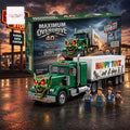 Maximum Overdrive Green Goblin Style Happy Toyz Truck Adult Building Blocks Set