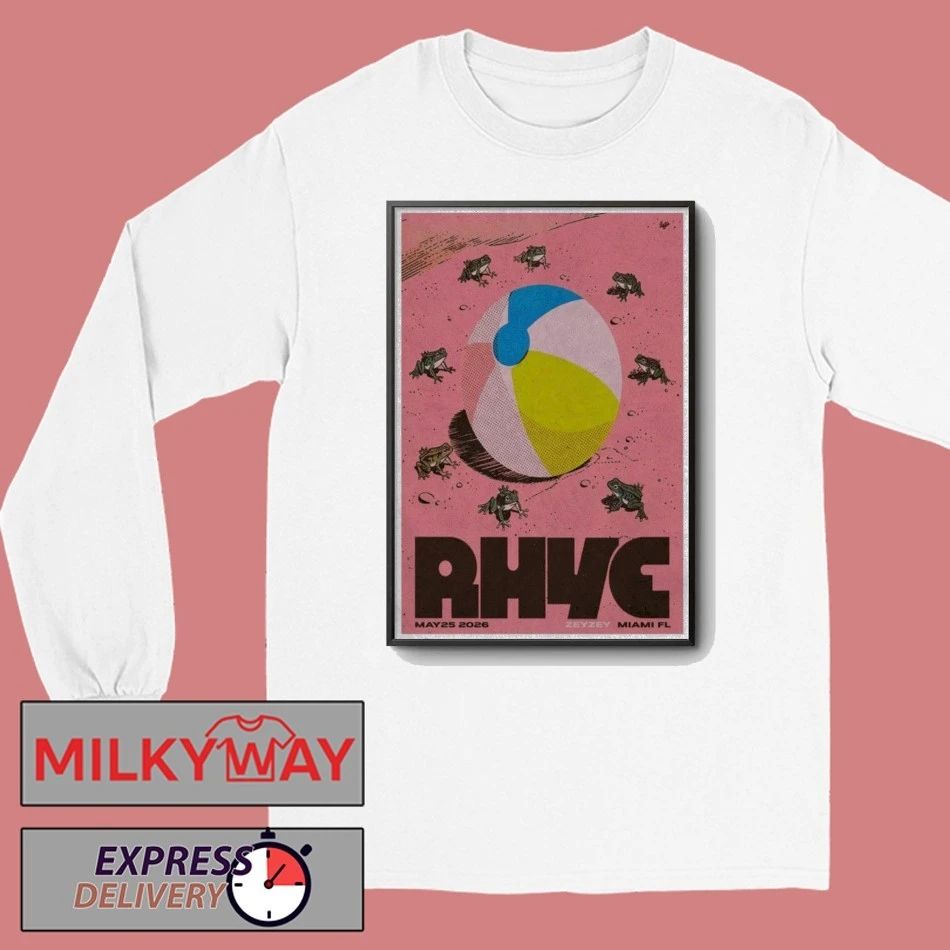 LIMITED May 24 2026 Rhye Tour Miami Florida Poster shirt