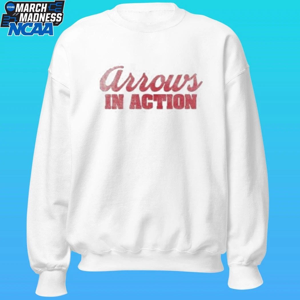 Arrows In Action Script Ringer Shirt