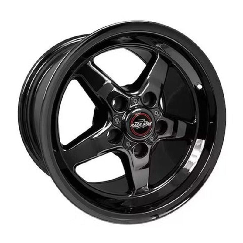 Race Star Wheels 92 Drag Star Series Gloss Black 15×10 | 5×139.7 (92-510950B)