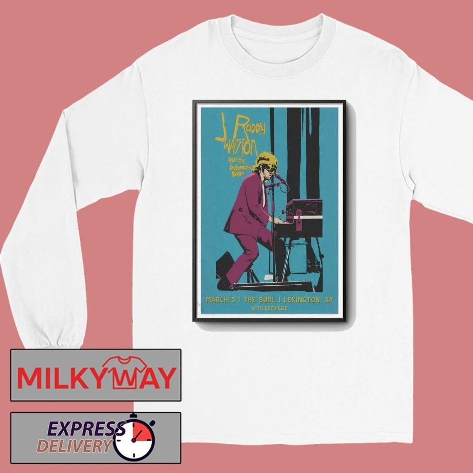 J Roddy Walston Mar 5 2026 Poster Lexington, Ky shirt