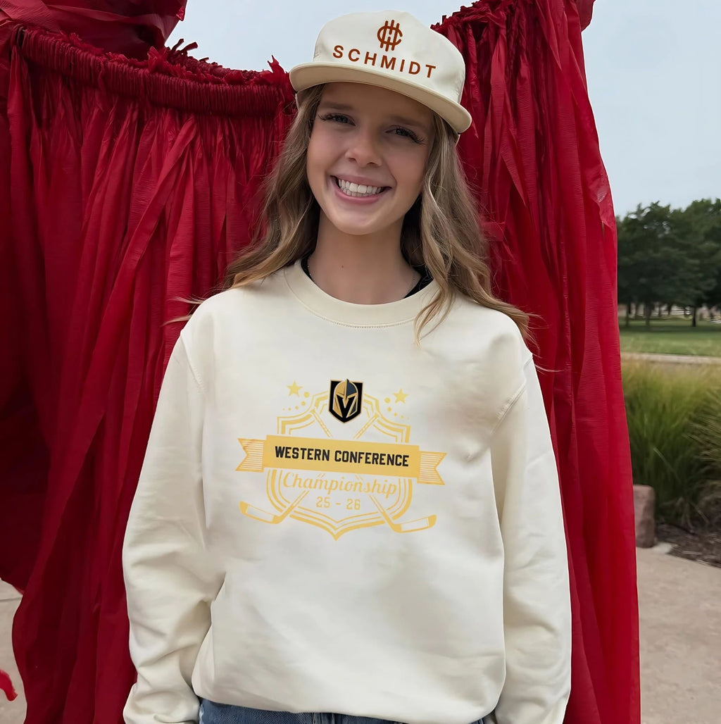 Vegas Golden Knights Fanils Western Conference Champions 25–26 Hockey shirt
