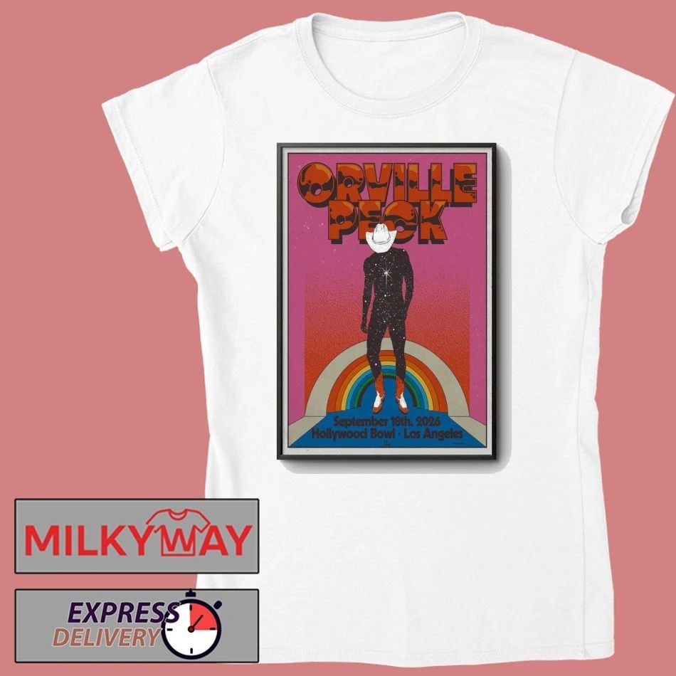 Orville Peck September 18 2026 At Hollywood Bowl Show Poster shirt