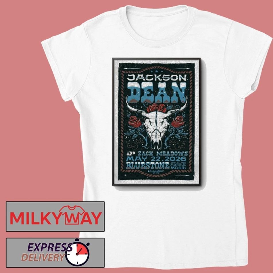 Jackson Dean The Bluestone, Columbus May 22, 2026 Poster shirt