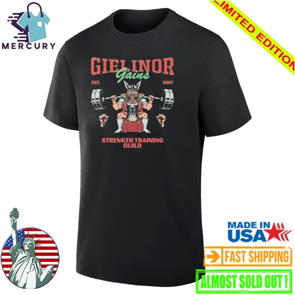 Gielinor Gains Strength Training Guild RuneScape Shirt