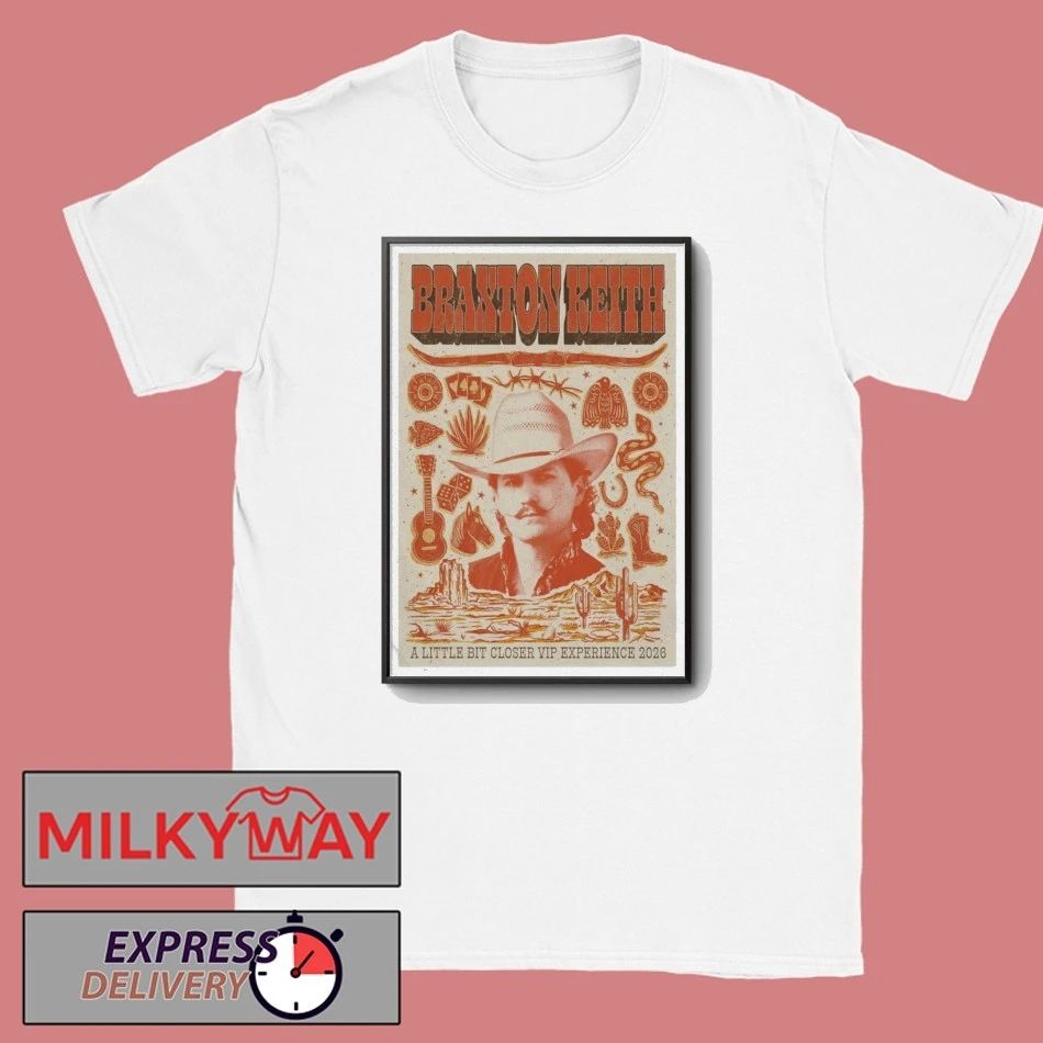 Braxton Keith A Little Bit Closer Vip Experience 2026 Shirt