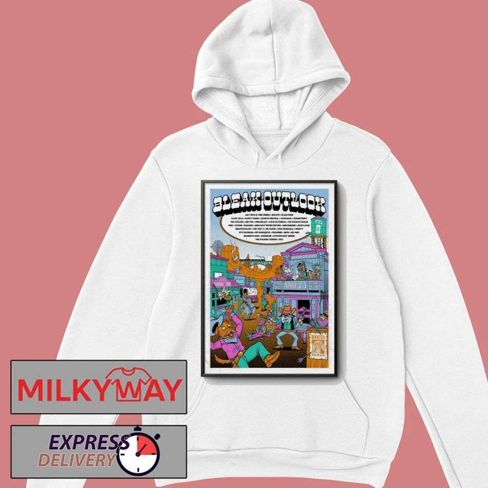 Bleak Outlook Vol 8 4 2-4 5 2026 Tacoma City-Wide In Tacoma WA Poster shirt