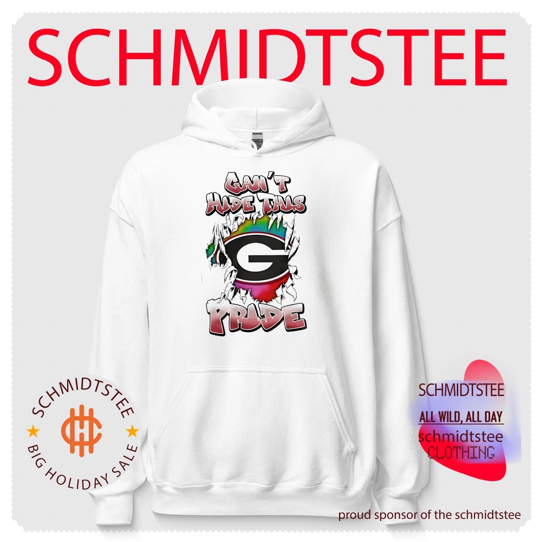 Georgia Bulldogs can’t hide this pride logo shirt