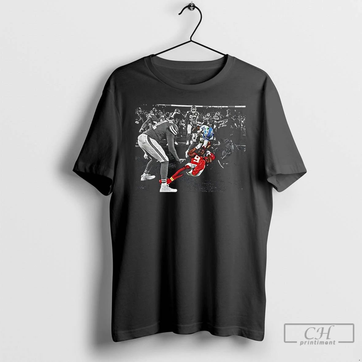 Classic Brian Branch Funny With Juju Smith Schuster Detroit Lions Vs Chiefs T Shirts