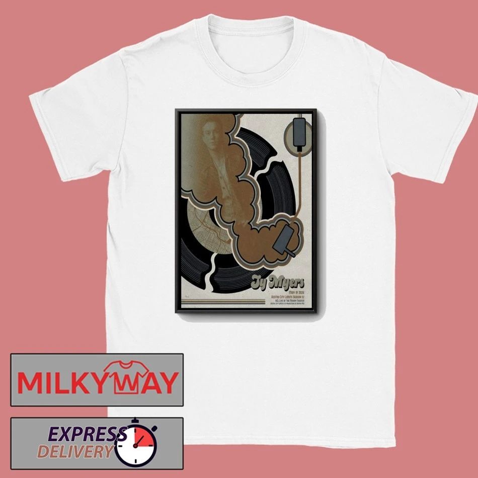 TOUR May 19 2026 Ty Myers Austin TX Tour On Poster shirt