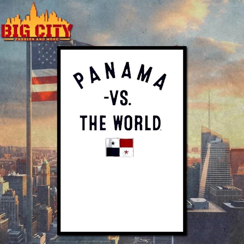 Panama vs The World flag 2026 shirt