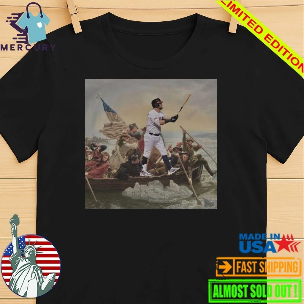Kyle Schwarber Schwarber Crossing The Delaware Team Usa 2026 Wbc Shirt