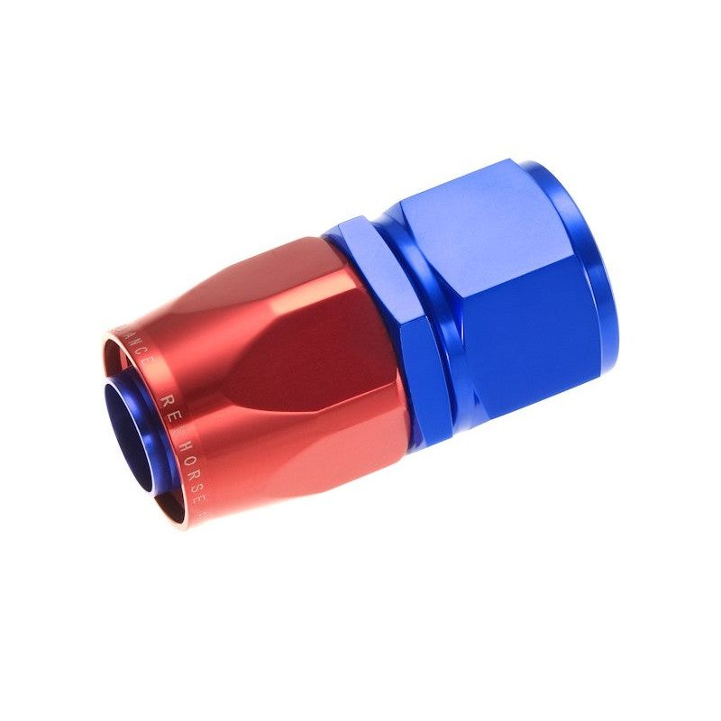 Redhorse Performance 1000-12-1 Swivel Seal Female Aluminum Hose End, -12 Straight, Blue