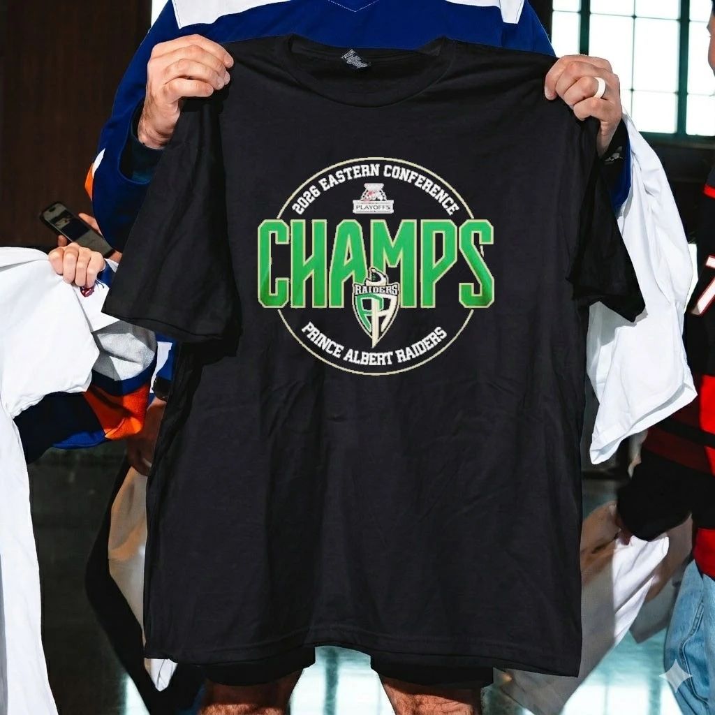 Prince Albert Raiders 2026 WHL Eastern Conference Champs Shirt