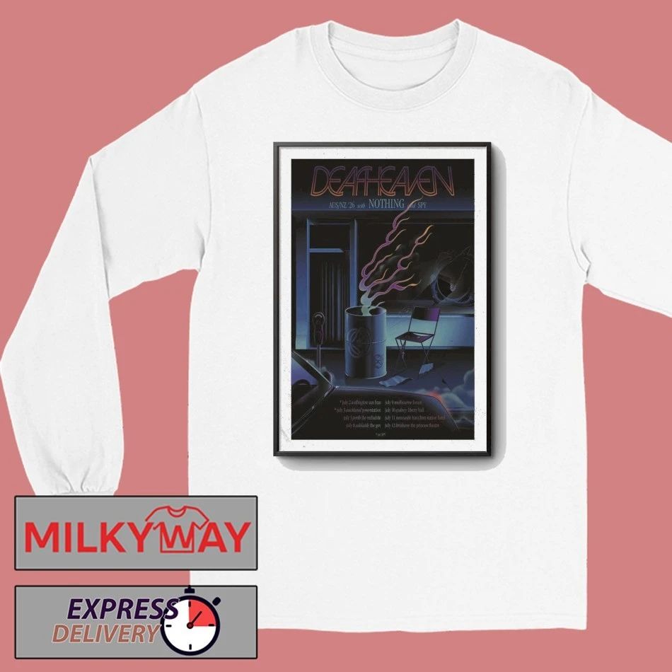 Deafheaven NZ And AU Tour 2026 Poster shirt