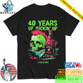 NOFX 2026 Bottle Skull 40 Years Of Fuckin Up Movie Shirt