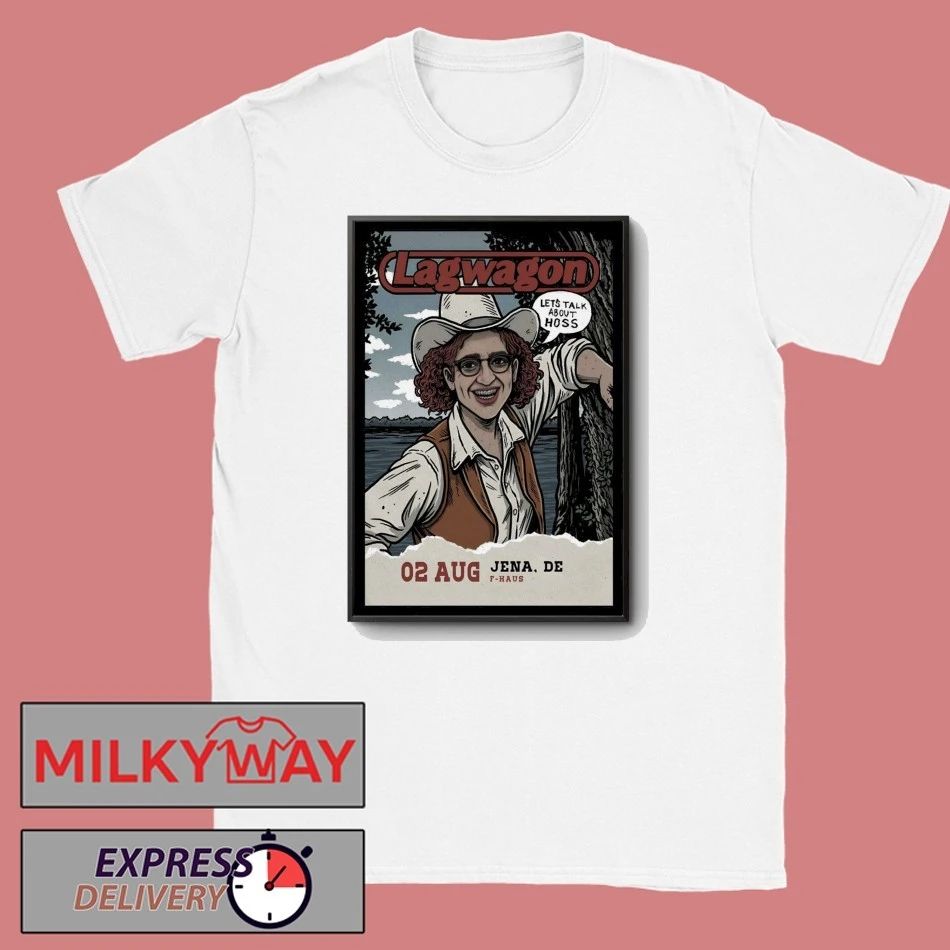 Lagwagon Jena DE Aug 2 2026 Poster shirt