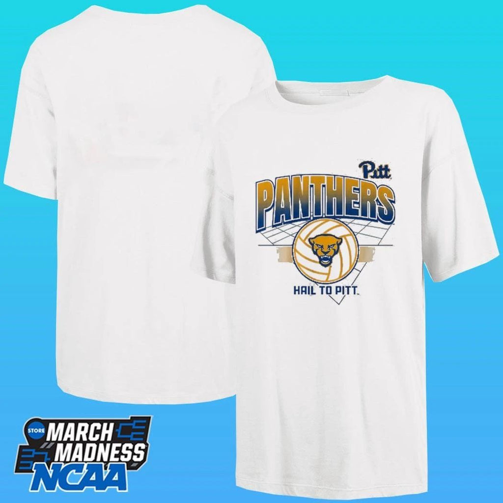 Pitt Panthers Volleyball Grid Hail To Pitt Shirt