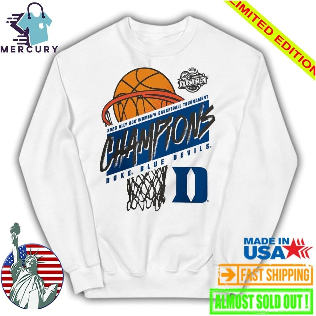 Duke 2026 ACC Women’s Basketball Tournament Champions Shirt