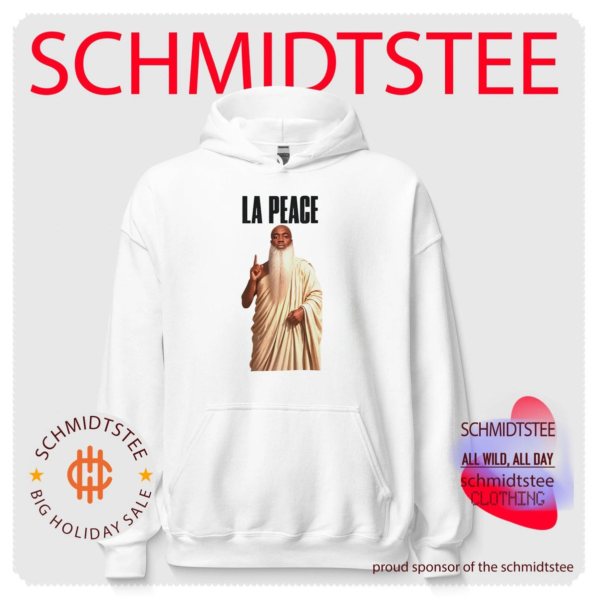 La Peace Man with Beard Toga shirt