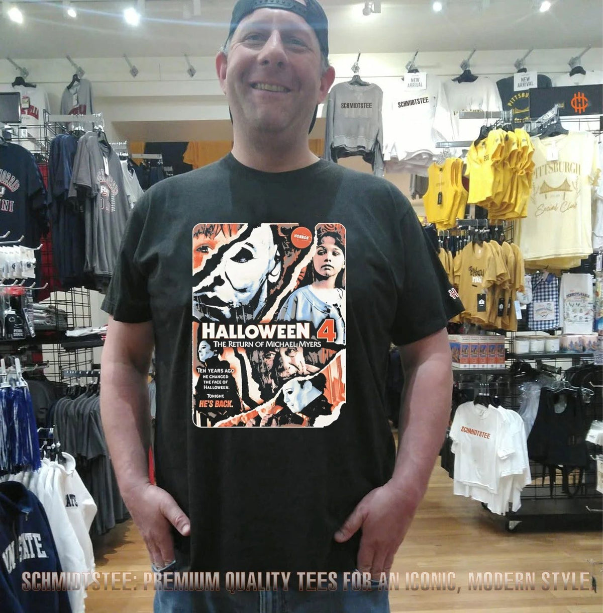Halloween 4 the return of Michael Myers horror shirt