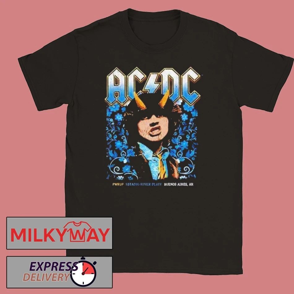 ACDC Power Up Tour 2026 Argentina Venue Tee At Estadio River Plate Buenos Aires On March 23 27 31 2026 shirt