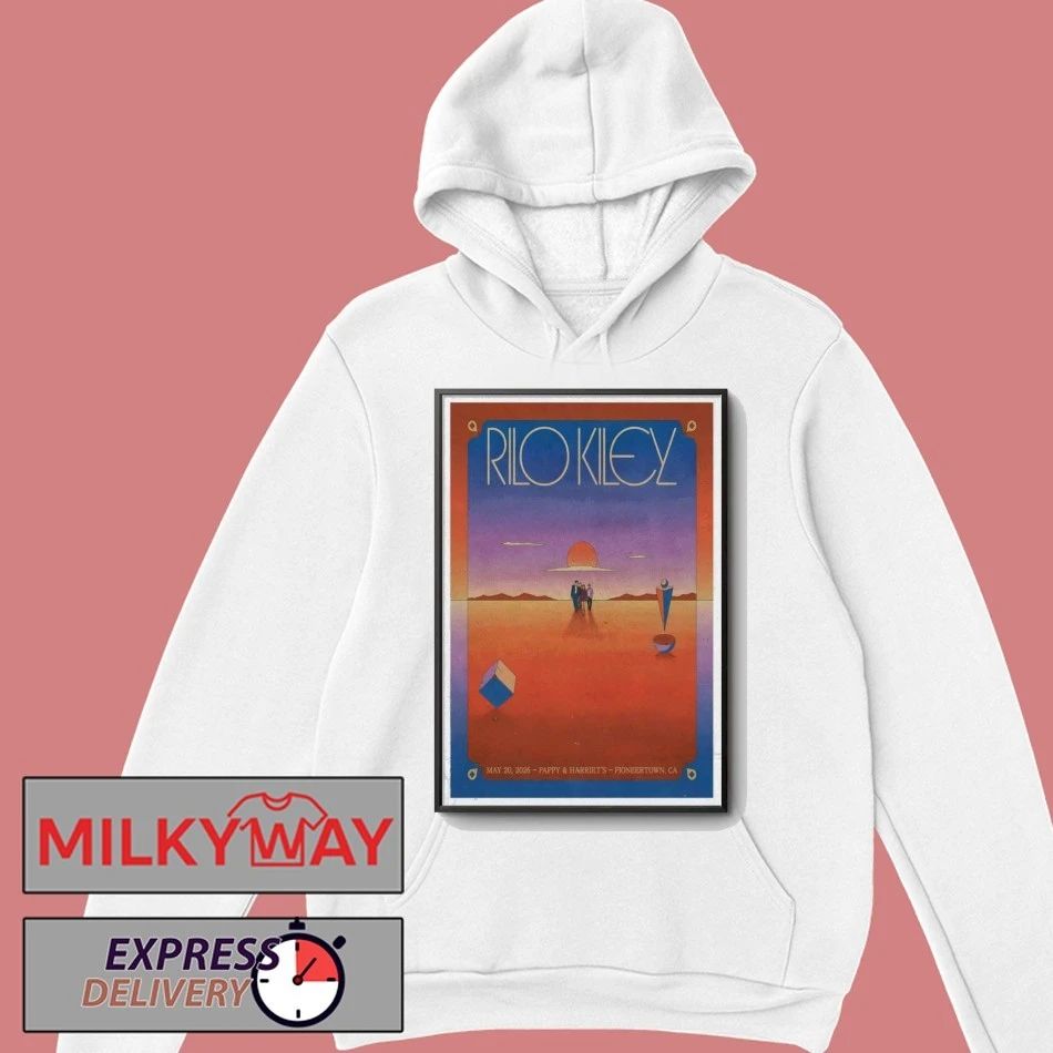 Poster 2026 May 20 Rilo Kiley Pioneertown TOUR shirt