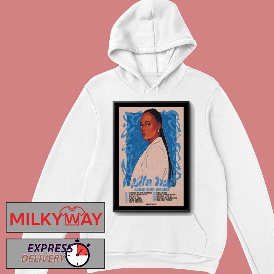 Lila Ike Treasure Self Love Tour Concert Poster shirt
