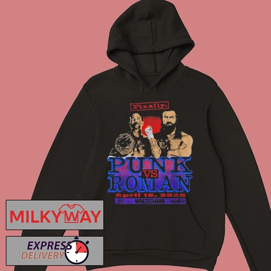CM Punk vs Roman Reigns Heavyweight Championship WrestleMania 42 On April 19 2026 shirt