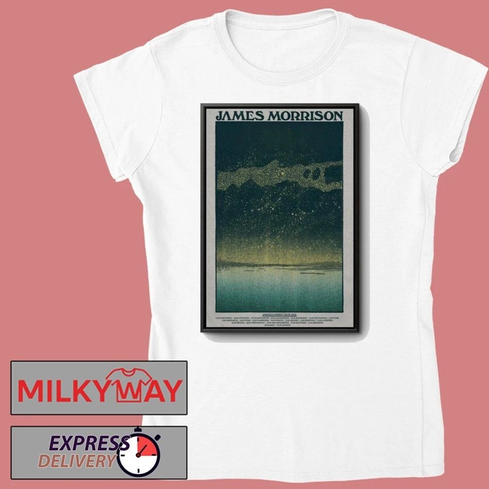 LIMITED James Morrison June 1 2026 Brighton Dome, Brighton SHOW Poster shirt