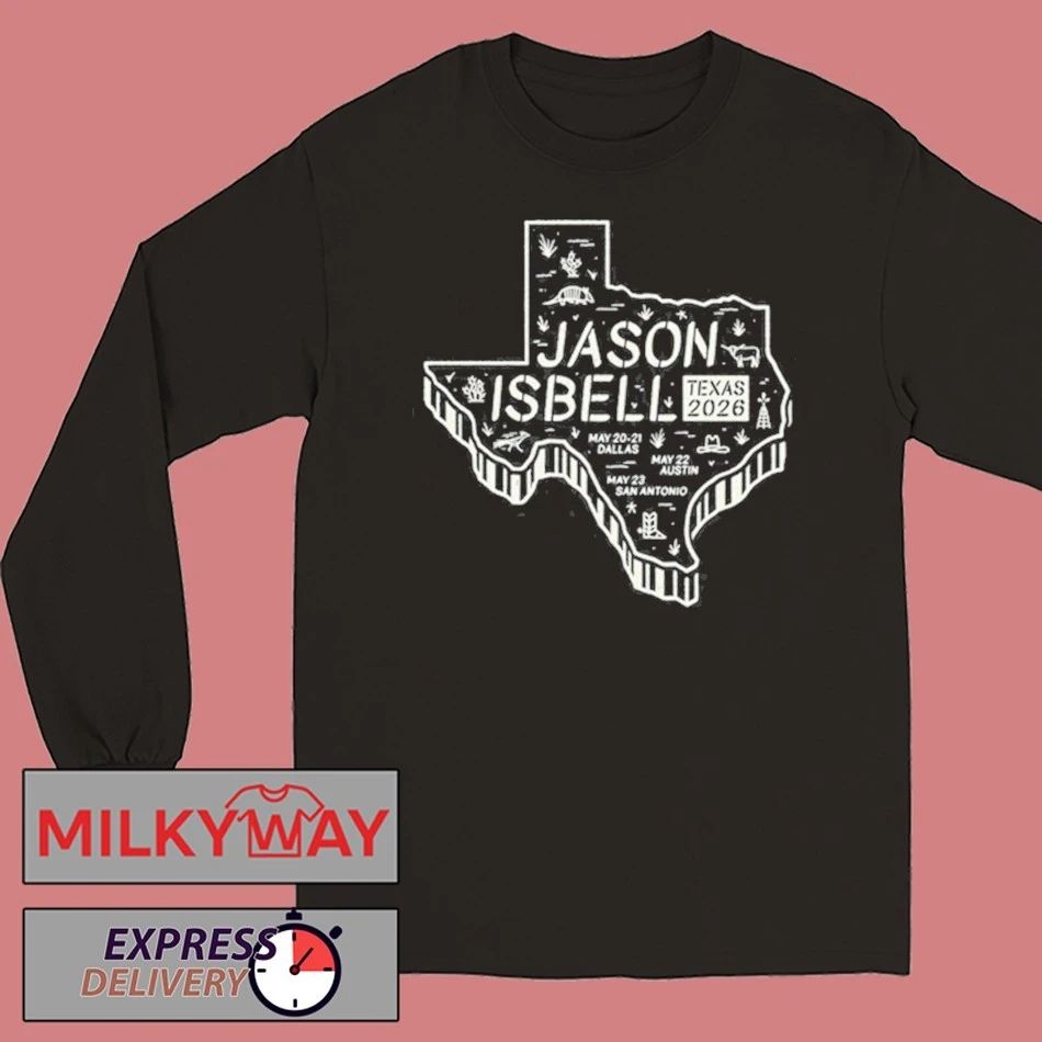 Jason Isbell Texas May 2026 shirt