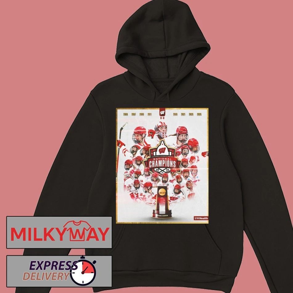 Congrats Wisconsin Women’s Hockey Champions National Championship 2026 shirt