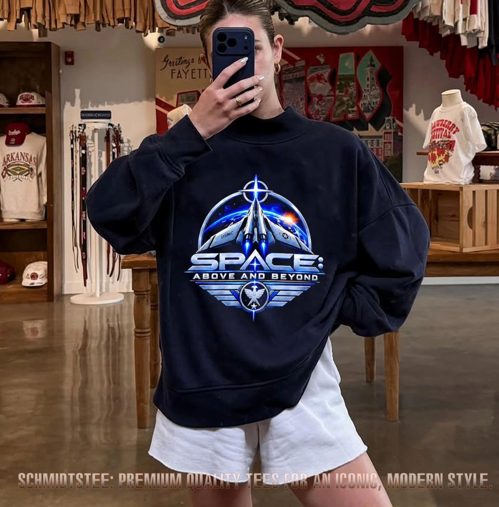Space Above and Beyond USMC Logo Sci-Fi shirt